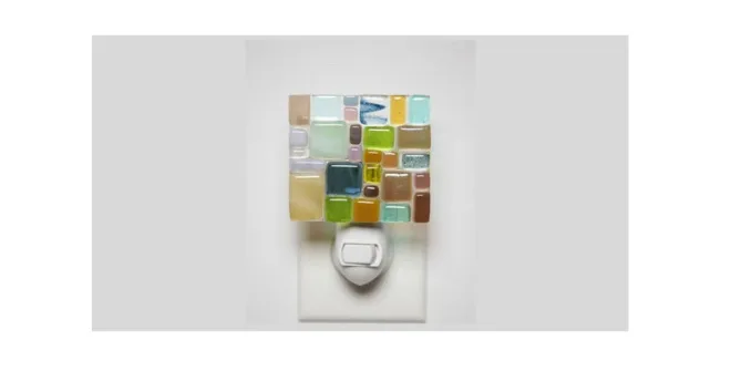 Fused Glass Night Light Party