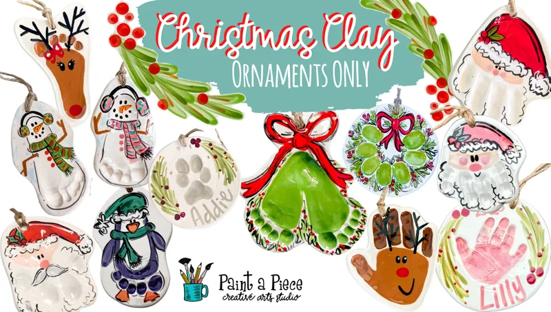 Christmas Clay Ornaments
