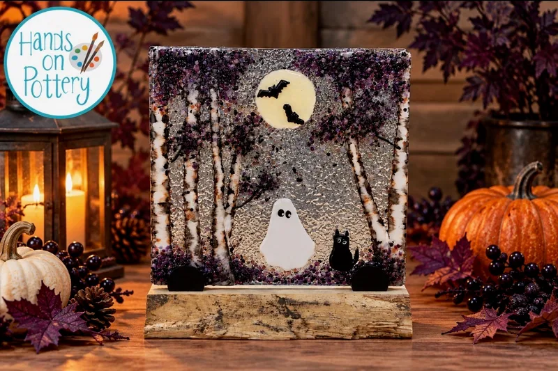 You Had Me at Merlot - Fused Glass Test