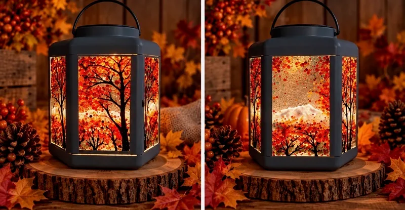 You Had Me at Merlot - Fall Lantern