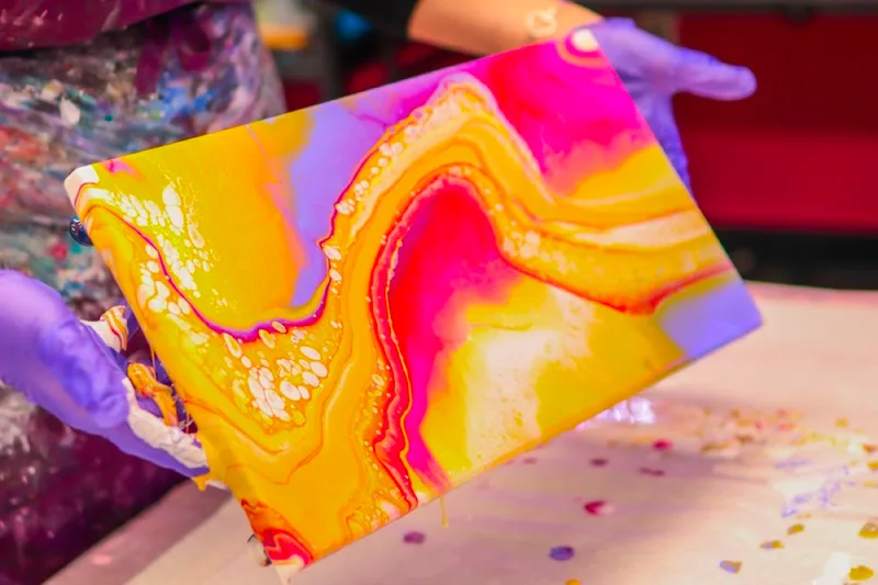 Fluid Art Canvas